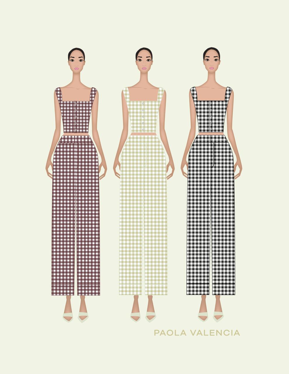 Pantalón Vichy